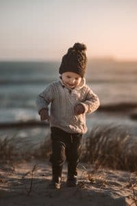 enfant qui coure