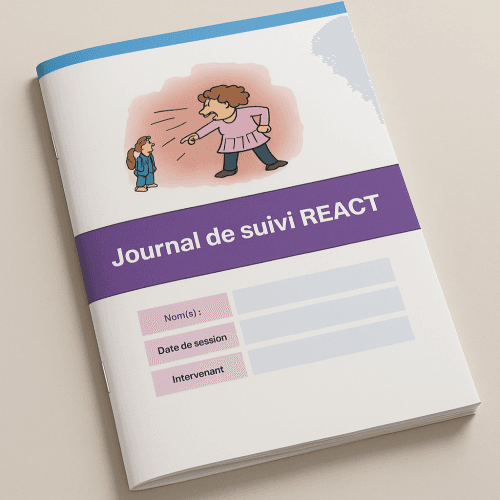 Un carnet de suivi pour structurer le programme REACT avec les familles