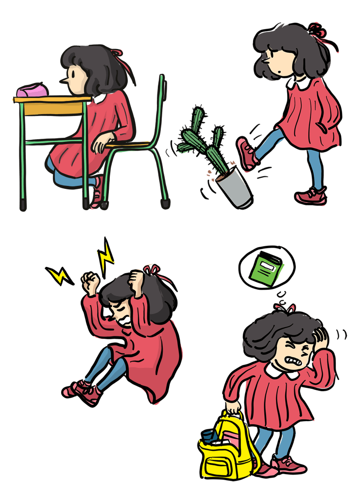 image des comportement des enfants TDAH