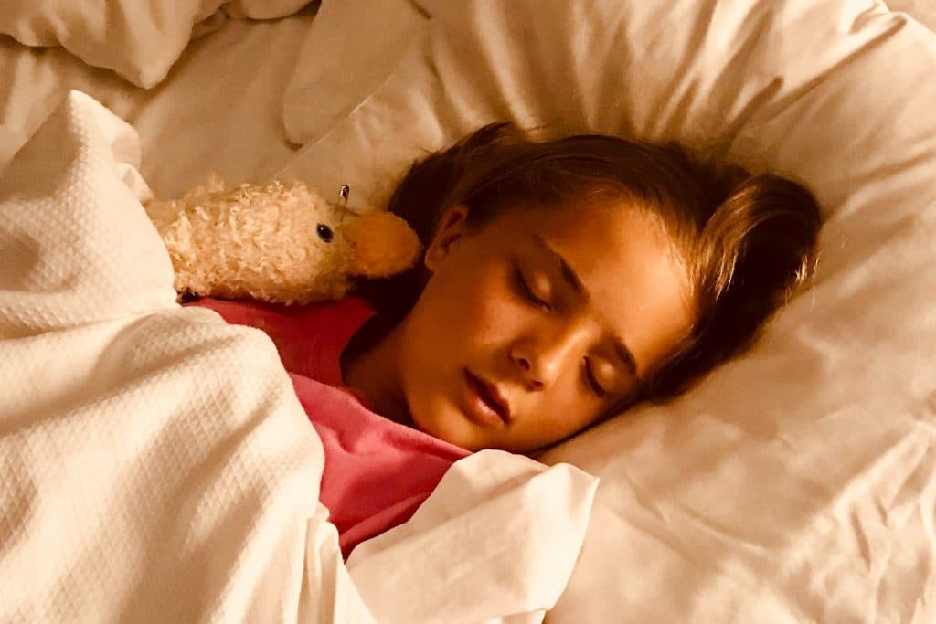Image d’un enfant qui dort