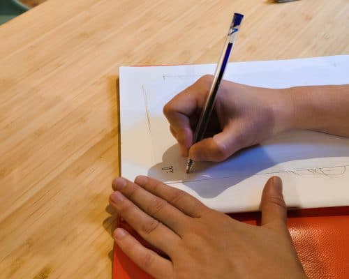 Automatisation du geste pour la rééducation de l’écriture