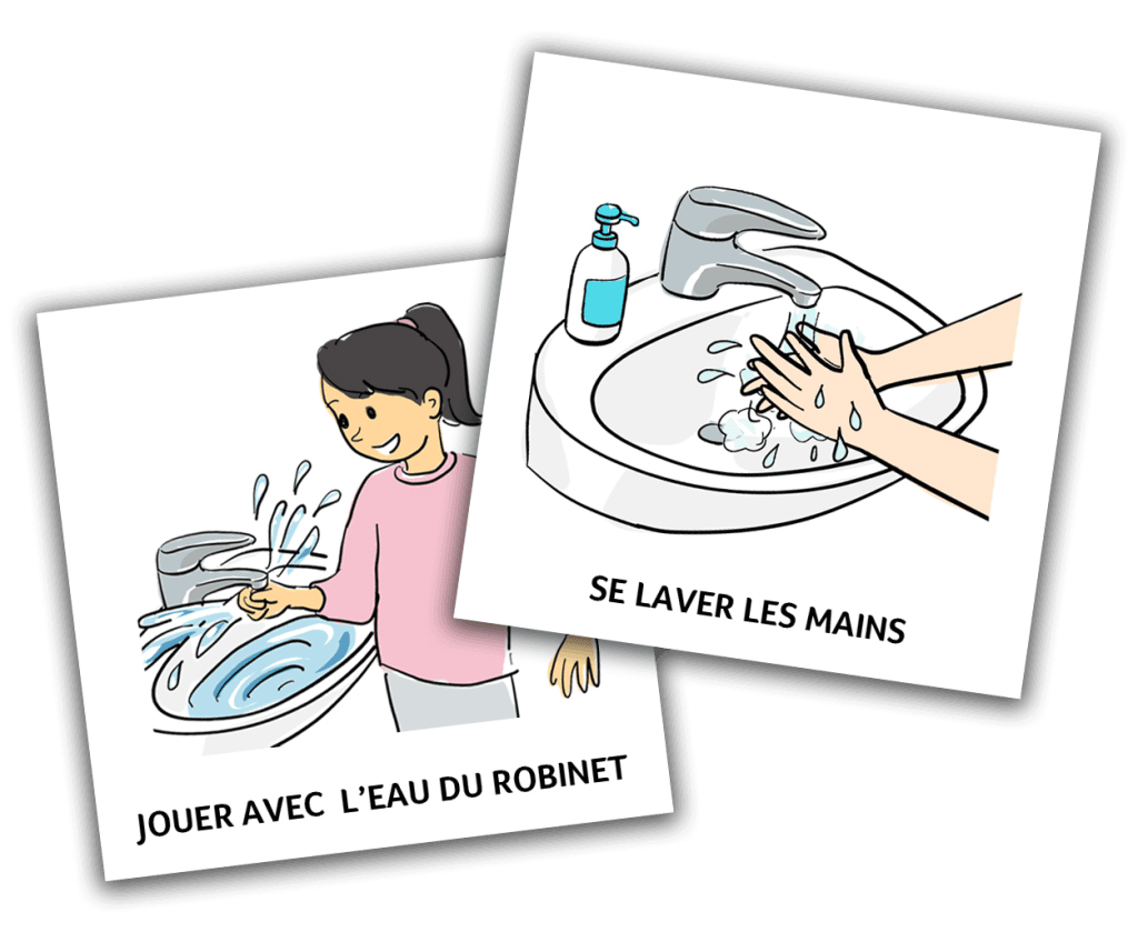 deux cartes avec la thème "l'eau"