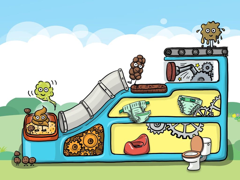 visuel outil toboggan de caca